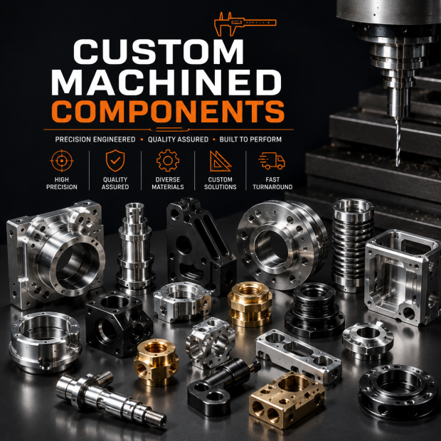Custom machined components